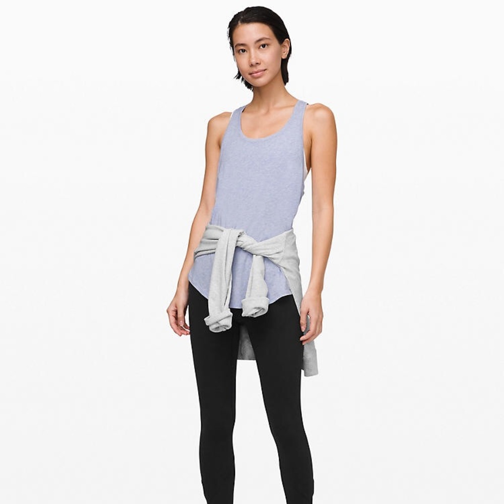 purple lululemon tank